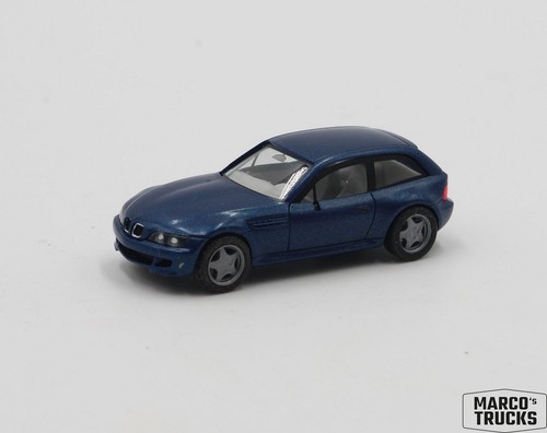 Herpa bmw coupè blu 87 - herpa, z3