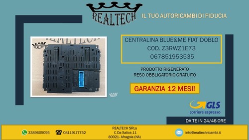 Centralina blue fiat doblo - centralina,