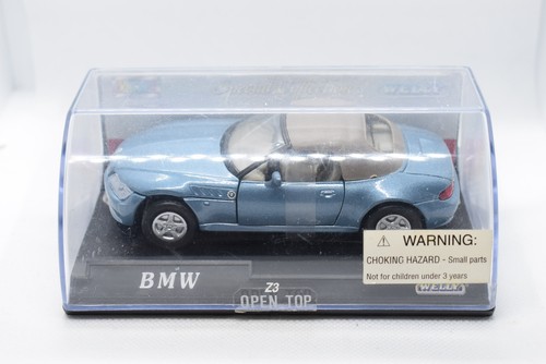 Welly bmw blu cabrio - bmw,